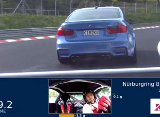 Κυνηγητό μεταξύ BMW M3 και Porsche 911 GT3 (video)