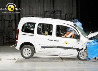 3 αστέρια για το Mercedes Citan στο Euro NCAP