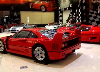 Απίστευτη συλλογή αυτοκινήτων στο Abu Dhabi