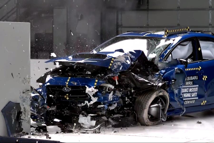 «Σκληρό καρύδι» το Subaru Impreza WRX σε crash tests