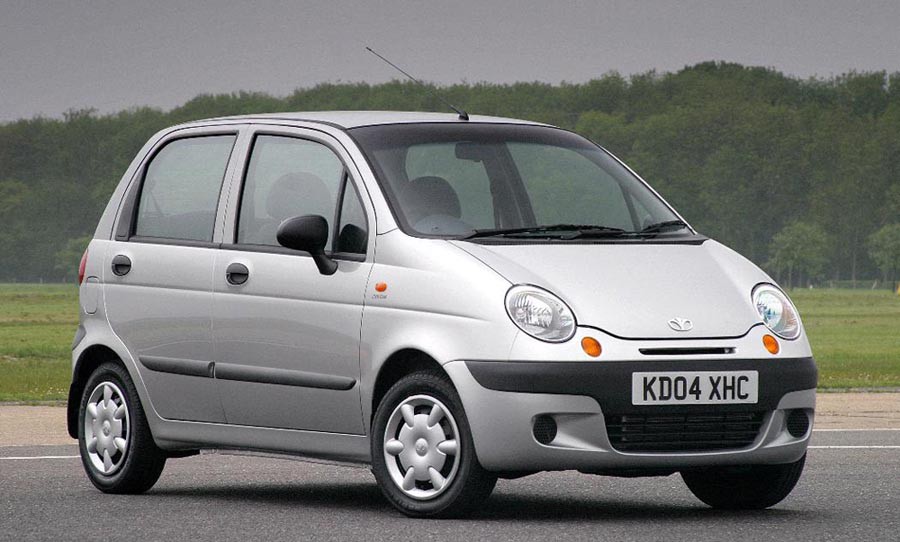 Сколько весит daewoo matiz