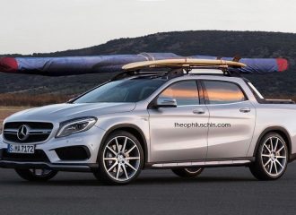 Mercedes GLA pick-up για outdoor δραστηριότητες!