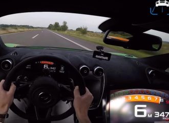 McLaren 570S πιάνει 347 χλμ./ώρα στην Autobahn (+video)