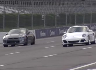 Βελτιωμένη Porsche 911 vs Nissan GT-R με 1.000+ PS (+video)