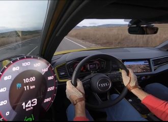 0-200 χλμ./ώρα με το νέο Audi A1 40 TFSI (+video)
