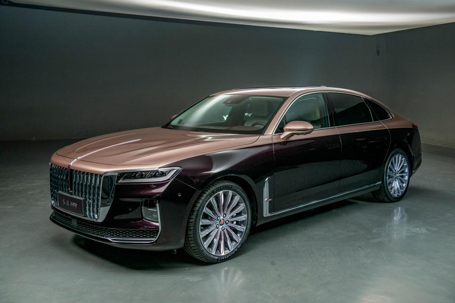 Китайская машина hongqi h9
