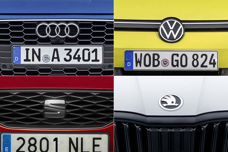 Audi volkswagen skoda