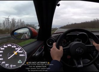 Καλπάζει στην εθνική η Alfa Romeo Giulia QV (+video)