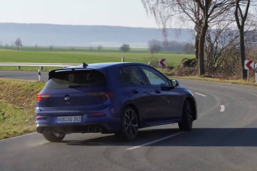 Το Drift Mode του νέου VW Golf R εν δράσει