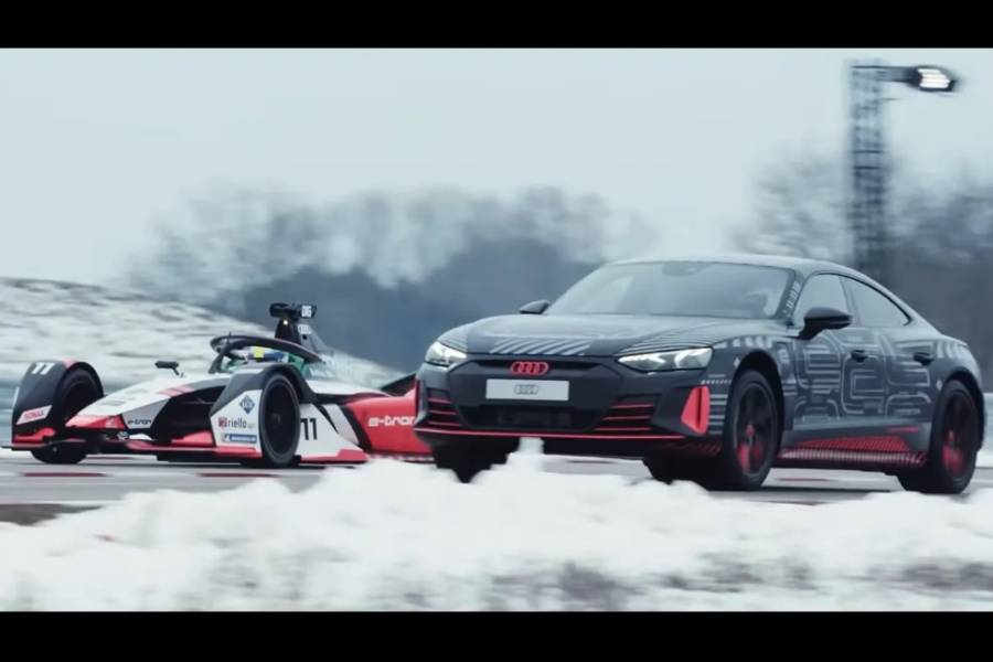 Το Audi RS e-tron GT ρίχνει σε Formula! (+video)