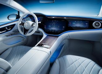 Το φαντασμαγορικό ταμπλό της νέας Mercedes EQS