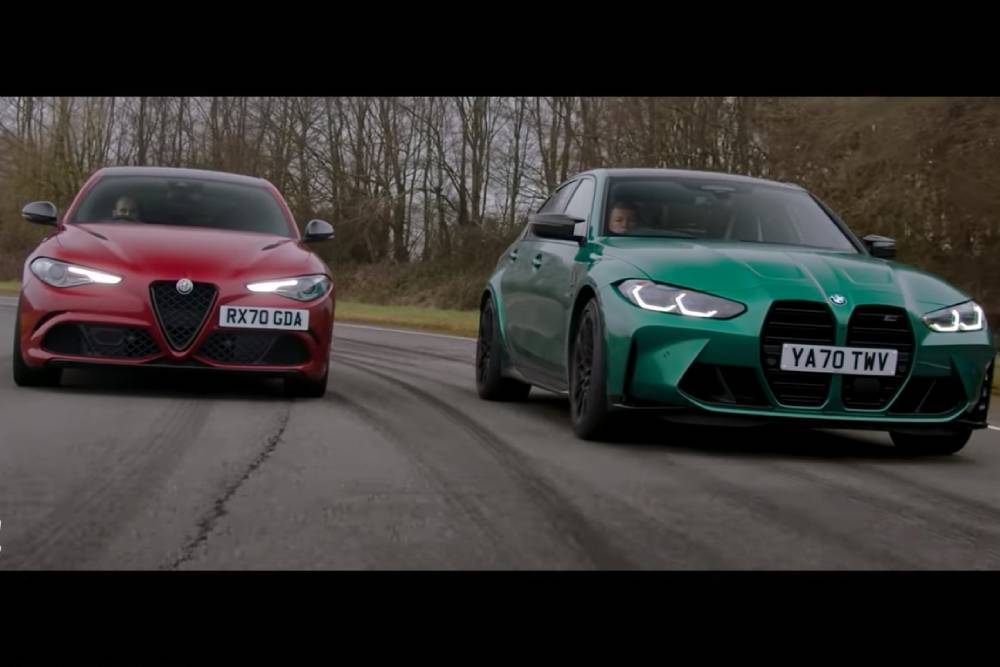 Alfa Romeo Giulia QV εναντίον νέας BMW M3 (+video)