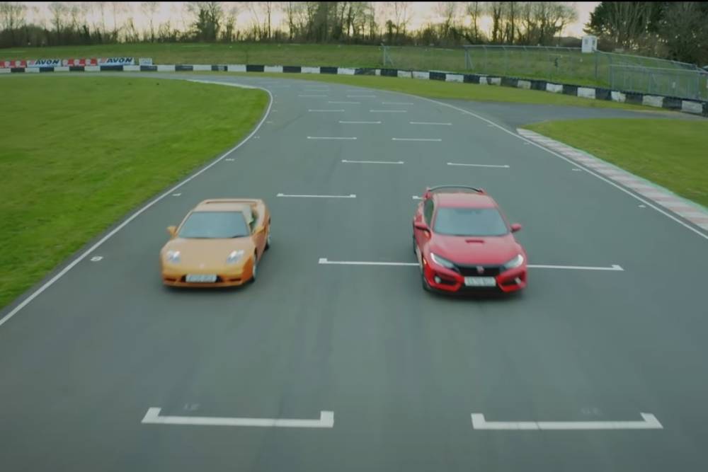 Πόσο ταχύτερο είναι το Civic Type R από το NSX MK1;