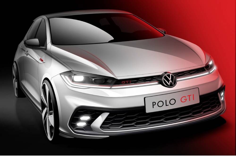 Το νέο VW Polo GTI δείχνει το πρόσωπό του