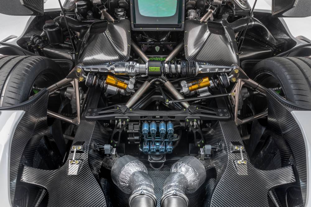 Πολυβόλο ο κινητήρας του Koenigsegg Jesko (+video)