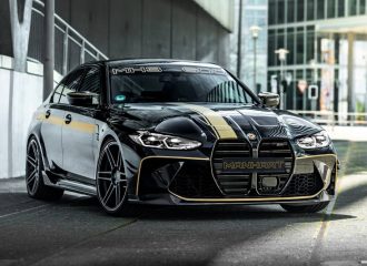 Μαύρη-χρυσαφί BMW M3 Competition 630 «καρατίων»