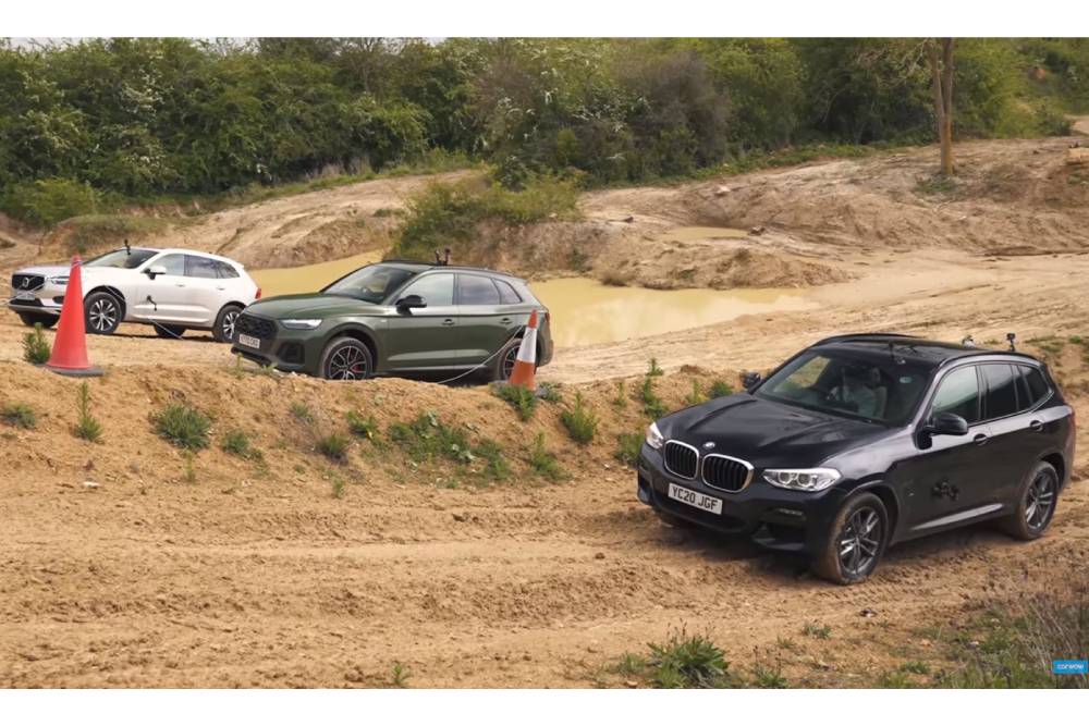 Audi Q5, BMW X3 και Volvo XC60 στα χώματα (+video)