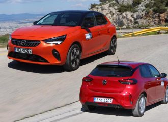 Opel Corsa-e VS 1.2T 100 PS: Χαοτικές διαφορές