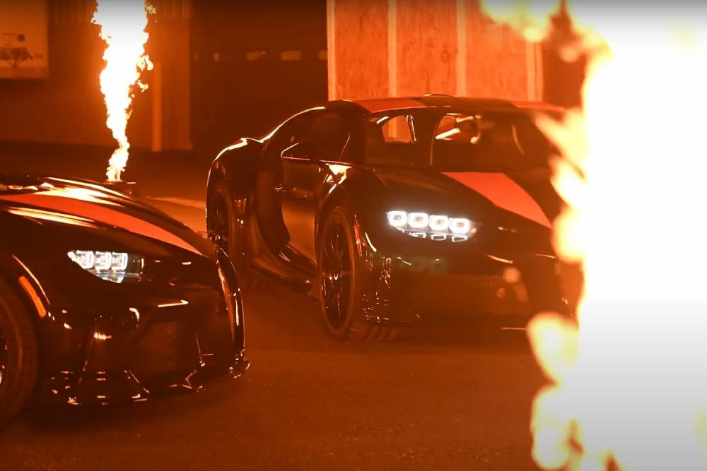 Πυρ και μανία οι Bugatti Chiron SS 300+ (+video)
