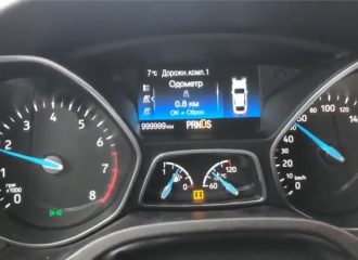 Ford Focus «κόλλησε» στα 999.999 χλμ. (+video)