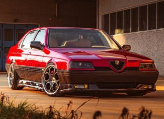 Παραμυθένια νέα Alfa 164 QV με αύρα GTV & 156 GTA!