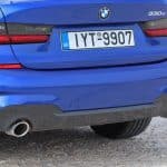 BMW-330e rear