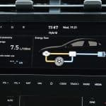 Hyundai Tucson Hybrid infotainment