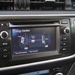 Toyota Auris Hybrid 2012 infotainment