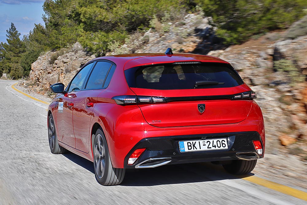 Peugeot 308 1.2 130 rear