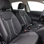 VW Taigo front seats