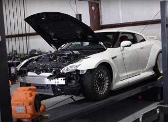 «Άρρωστο» Nissan GT-R με 1.587 ίππους τροχό! (+video)