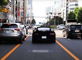 Η πιο μαύρη Porsche 911 είναι γιαπωνέζικη (+video)