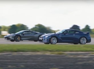 Nissan GT-R 1000HP «ταπώνει» Ferrari SF90 (+video)