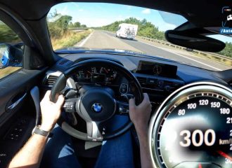 Χαλαρές 300άρες με BMW M140i 700HP (+video)