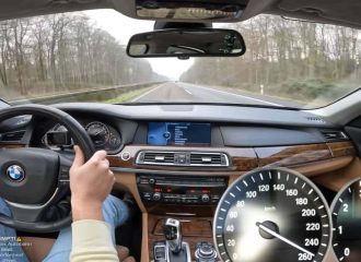 Μάστερ της autobahn η BMW 760Li (+video)