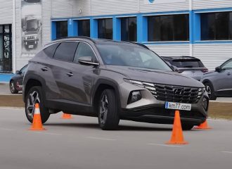 Σφαιρικό το Hyundai Tucson PHEV στον τάρανδο (+video)