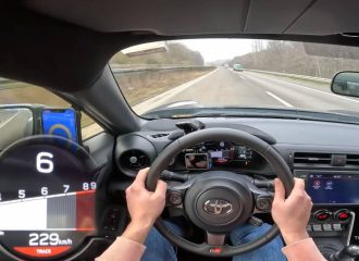 Τερματισμένο Toyota GR86 στην autobahn (+video)