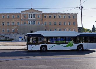 Το πρώτο λεωφορείο υδρογόνου στους δρόμους της Αθήνας