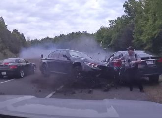 17χρονος με BMW M3 σπέρνει τον πανικό (+video)