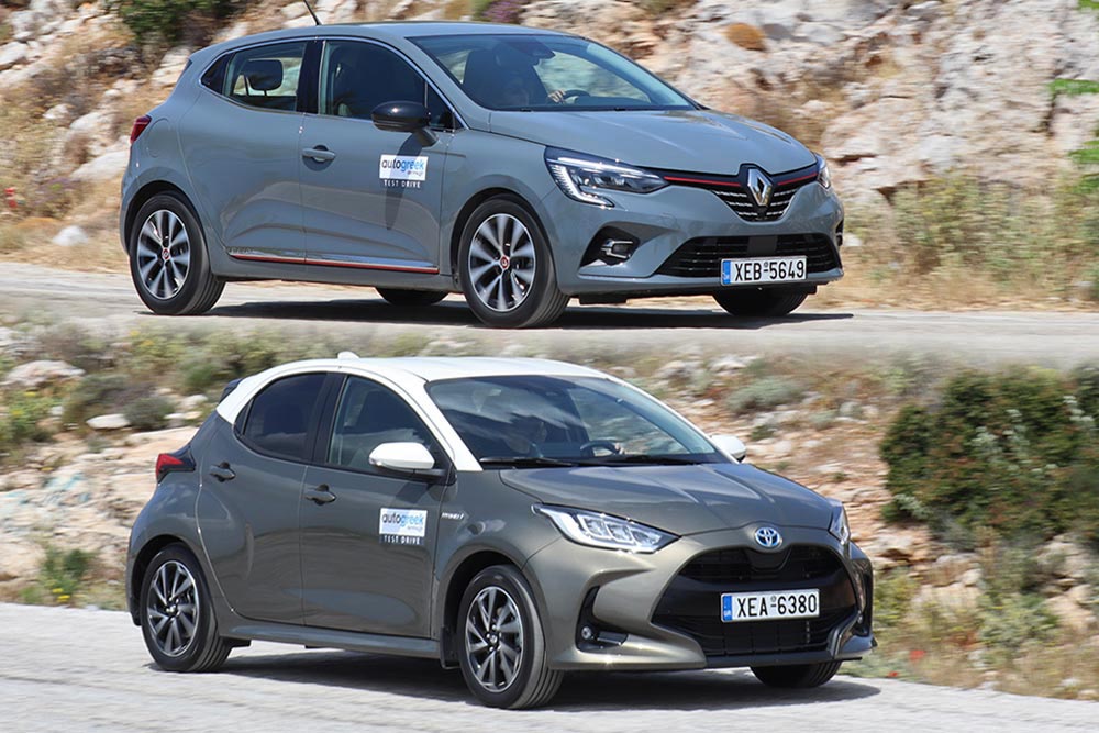 Toyota Yaris Hybrid ή Renault Clio LPG καίει λιγότερο;