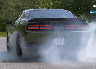 Ευρωπαϊκό «κάψιμο» με Dodge Challenger (+video)