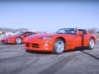 Οι θρύλοι στην ευθεία: Viper vs Ferrari F40 (+video)