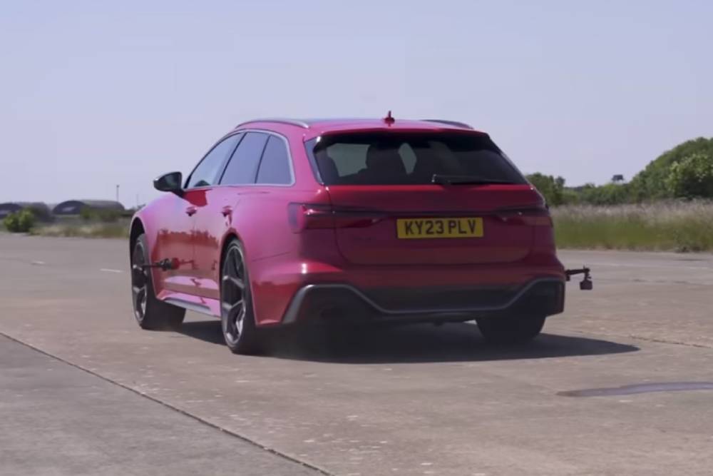 Ρουκέτα στο 0-100 το Audi RS 6 Performance (+video)