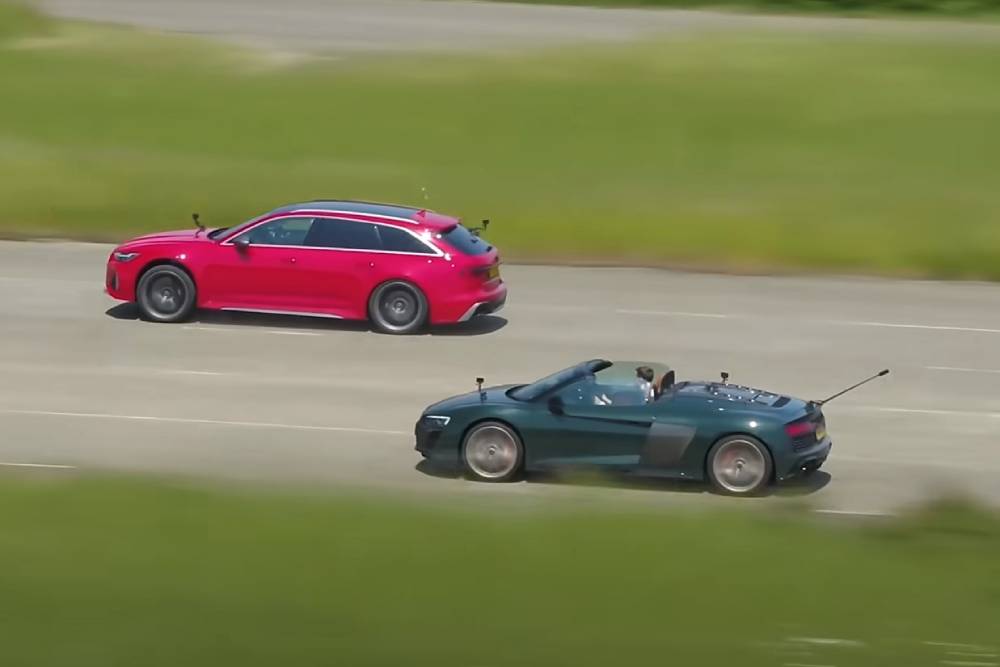 RS 6 vs R8: Ποιος είναι το αφεντικό στα Audi; (+video)